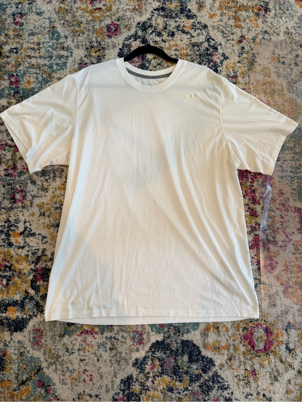 Nike Men's White Short Sleeve Crew Tee